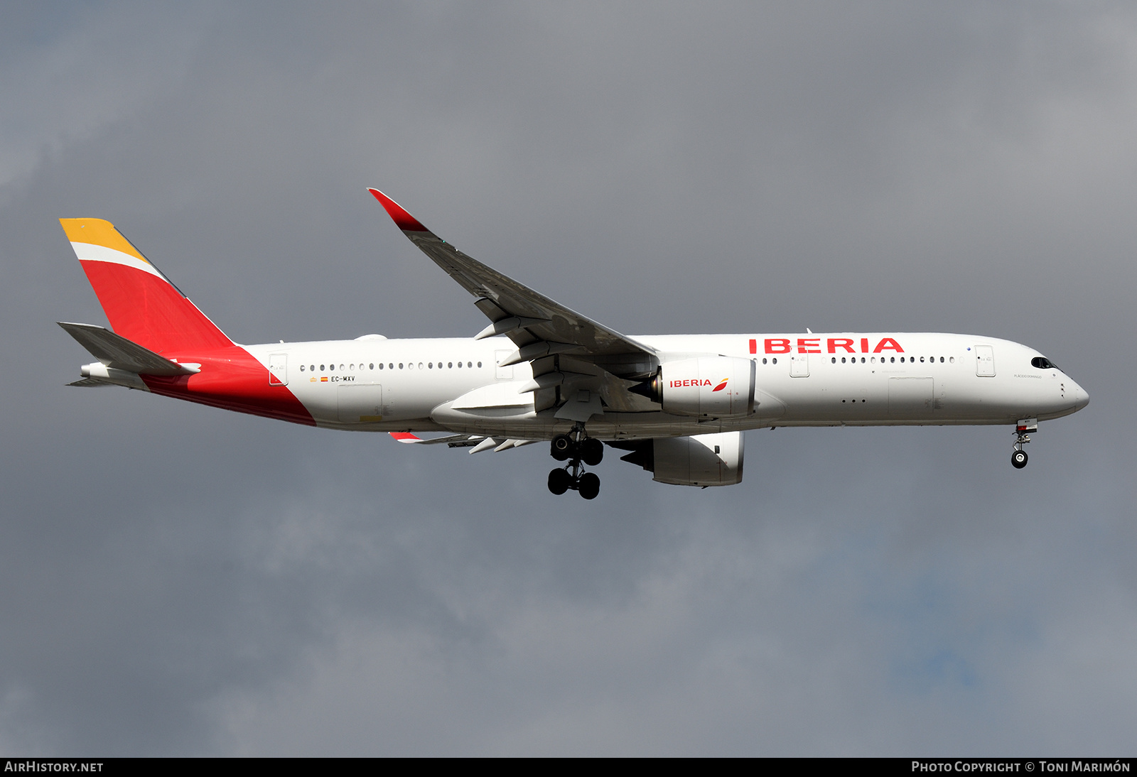 Aircraft Photo of EC-MXV | Airbus A350-941 | Iberia | AirHistory.net #147126