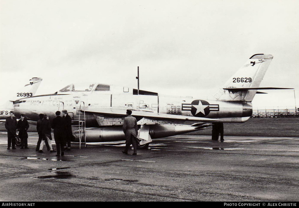 Aircraft Photo of 52-6629 / 26629 | Republic F-84F Thunderstreak | USA - Air Force | AirHistory.net #147137