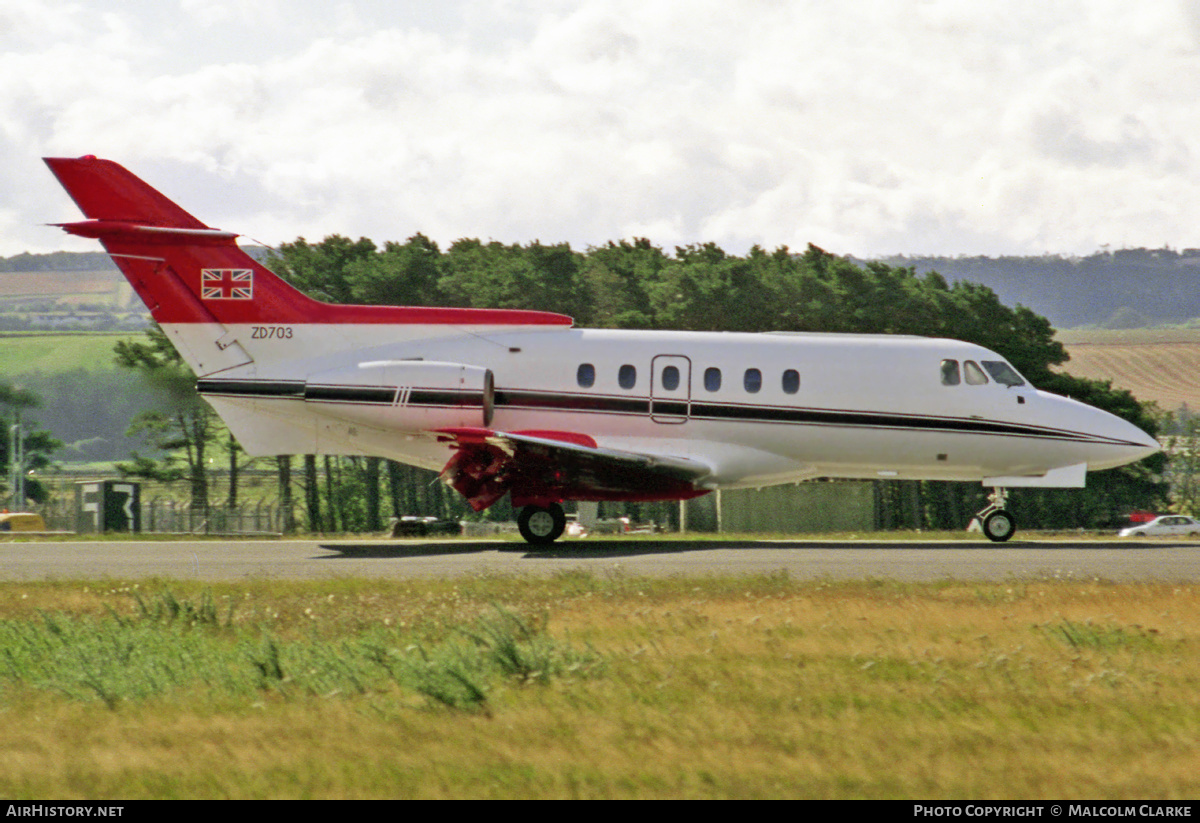 Aircraft Photo of ZD703 | British Aerospace HS-125 CC3 (HS-125-700B) | UK - Air Force | AirHistory.net #147149