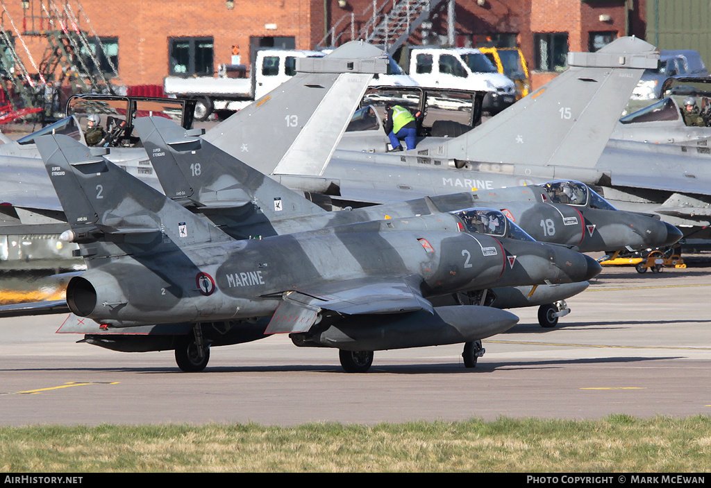 Aircraft Photo of 2 | Dassault Super Etendard | France - Navy | AirHistory.net #147156