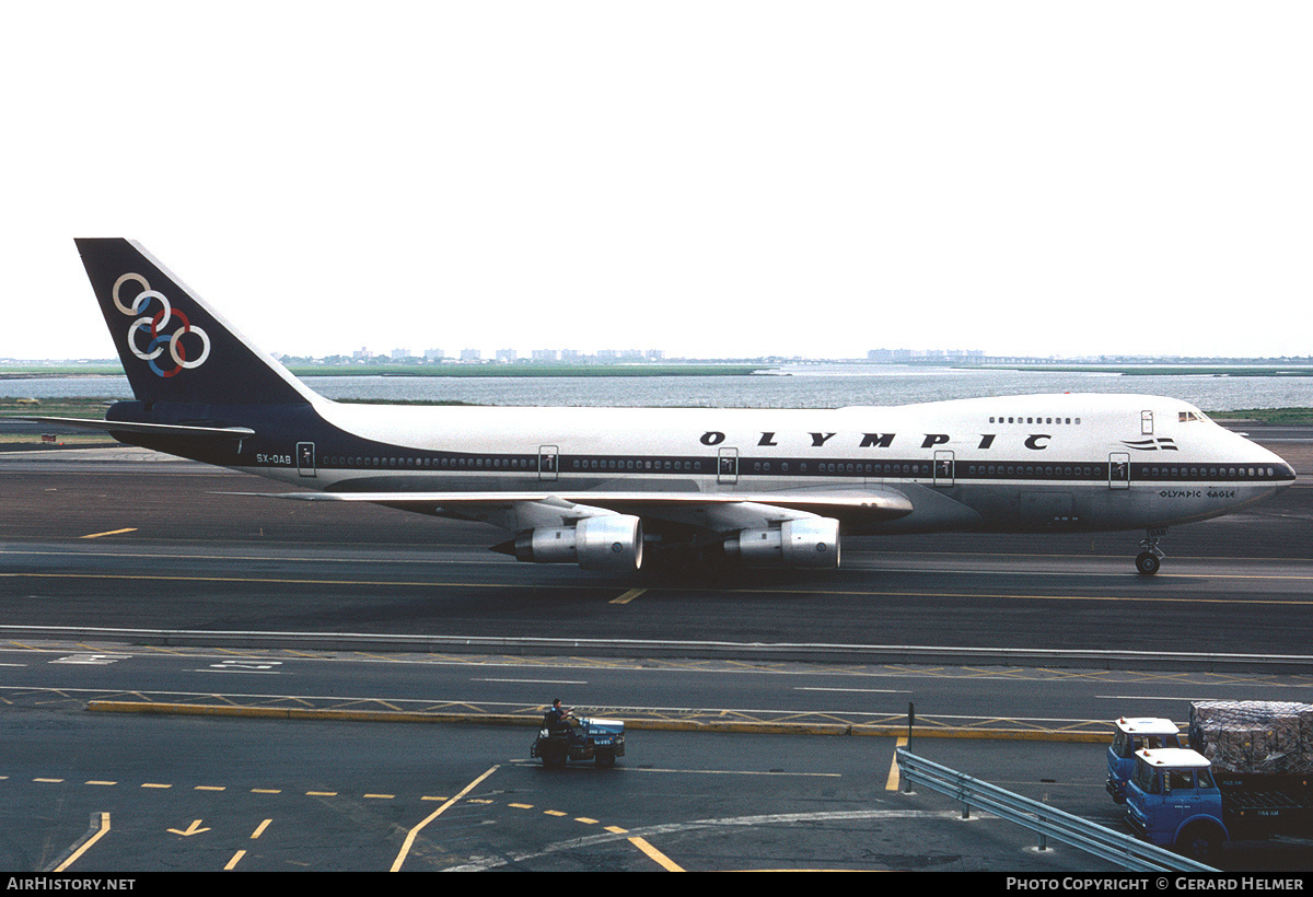 Aircraft Photo of SX-OAB | Boeing 747-284B | Olympic | AirHistory.net #147158