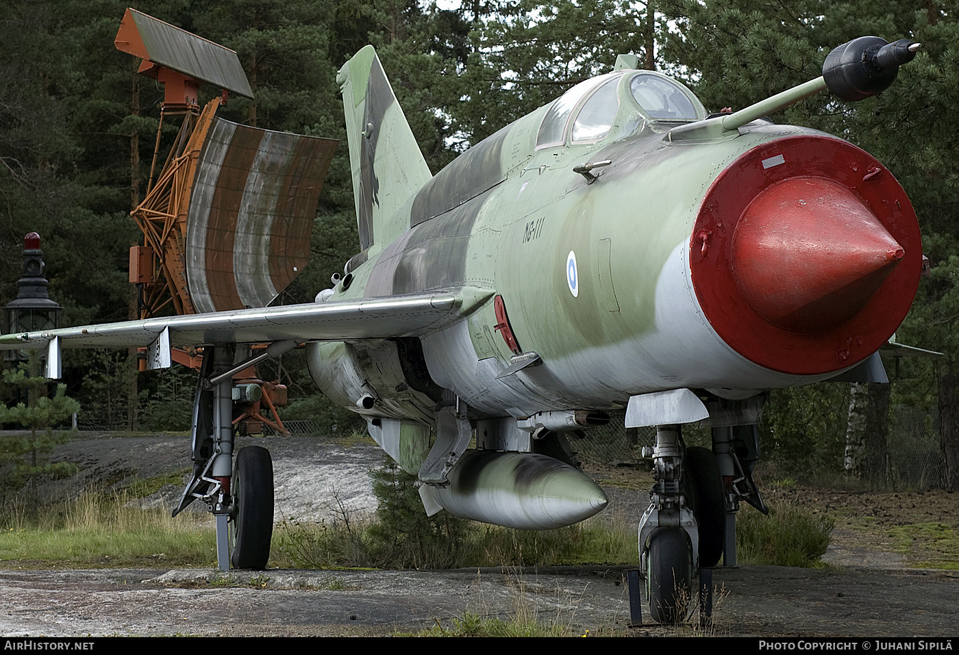 Aircraft Photo of MG-111 | Mikoyan-Gurevich MiG-21bis | Finland - Air Force | AirHistory.net #147176