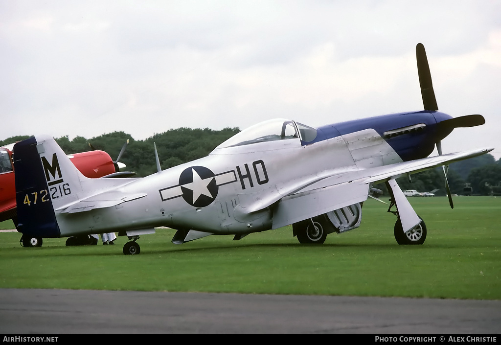 Aircraft Photo of G-BIXL / 472216 | North American P-51D Mustang | USA - Air Force | AirHistory.net #147201