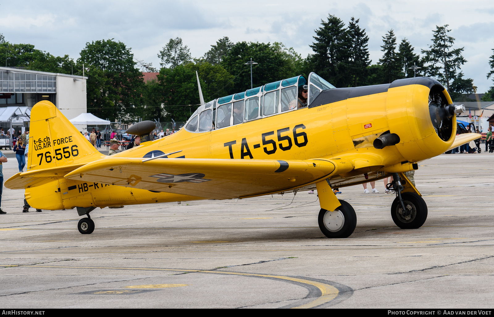 Aircraft Photo of HB-RTA / 76556 | North American AT-16 Harvard II | USA - Air Force | AirHistory.net #147212