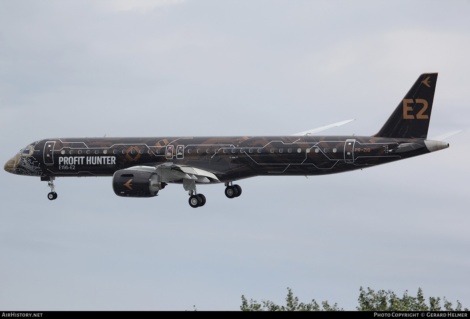 Aircraft Photo of PR-ZIQ | Embraer 195-E2 (ERJ-190-400) | Embraer | AirHistory.net #147224