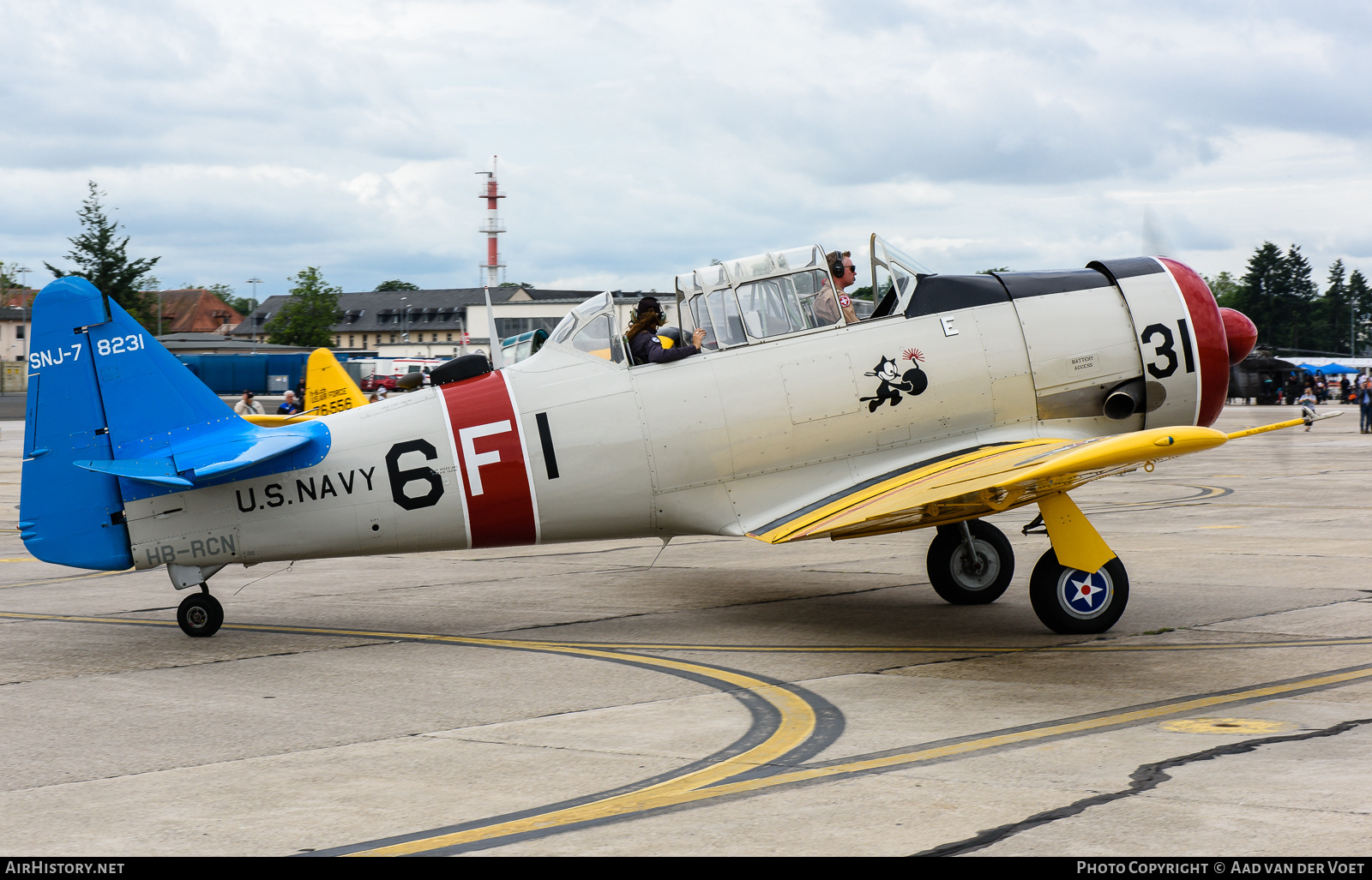 Aircraft Photo of HB-RCN / 8231 | North American T-6G Texan | USA - Navy | AirHistory.net #147229