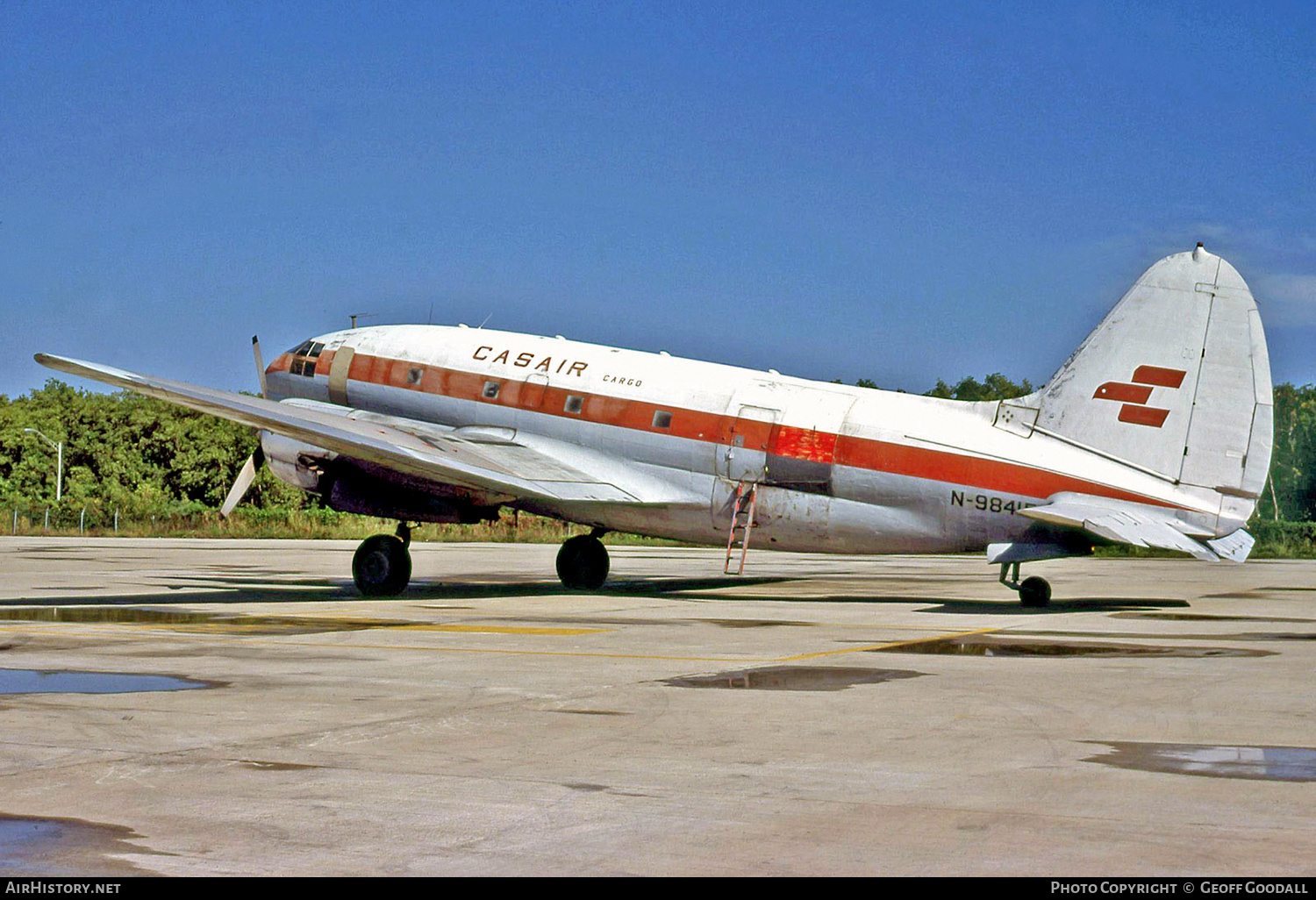 Aircraft Photo of N9841F | Curtiss C-46A Commando | Casair - Caribbean Air Services | AirHistory.net #147244