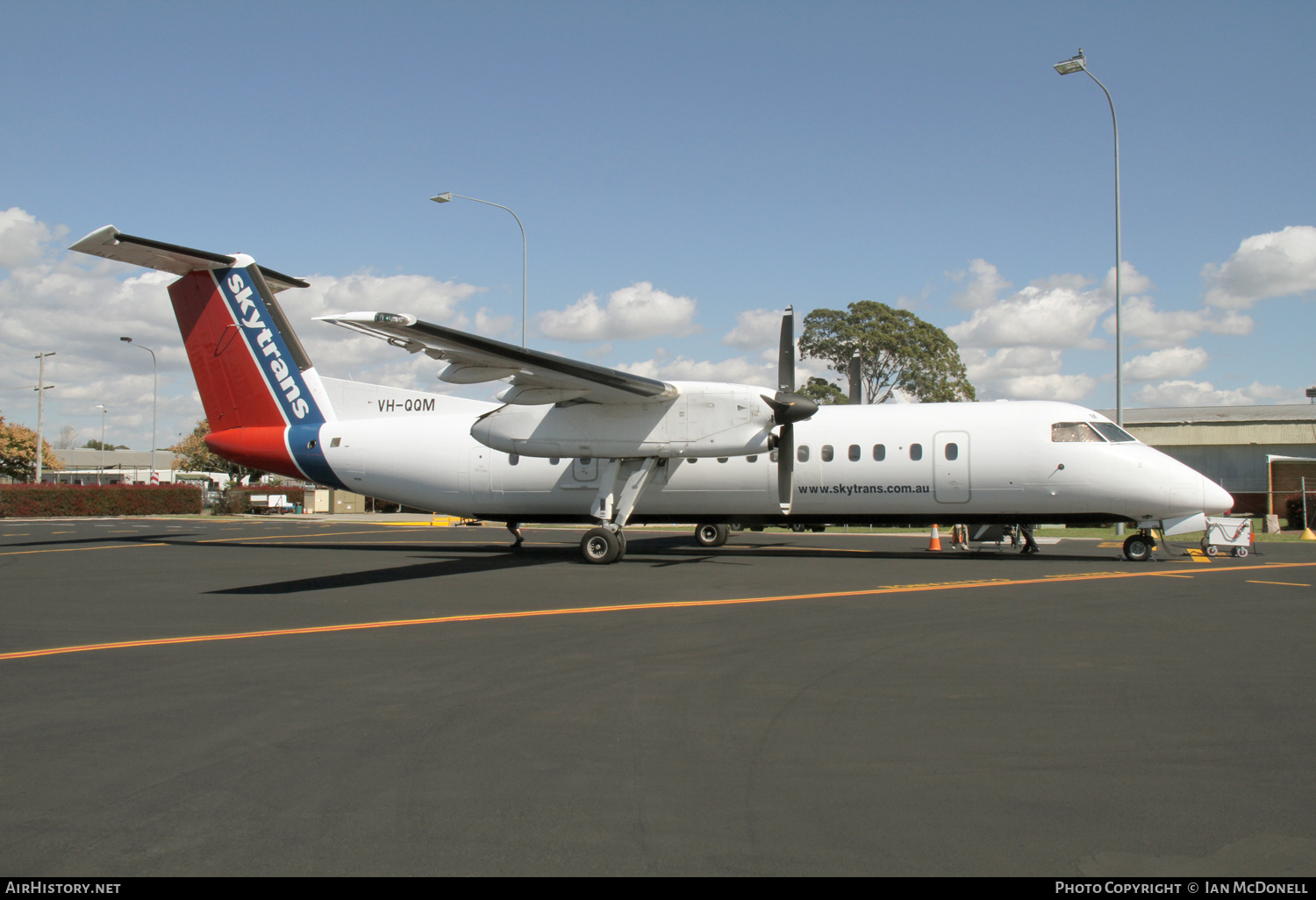 Aircraft Photo of VH-QQM | De Havilland Canada DHC-8-311A Dash 8 | Skytrans Airlines | AirHistory.net #147246