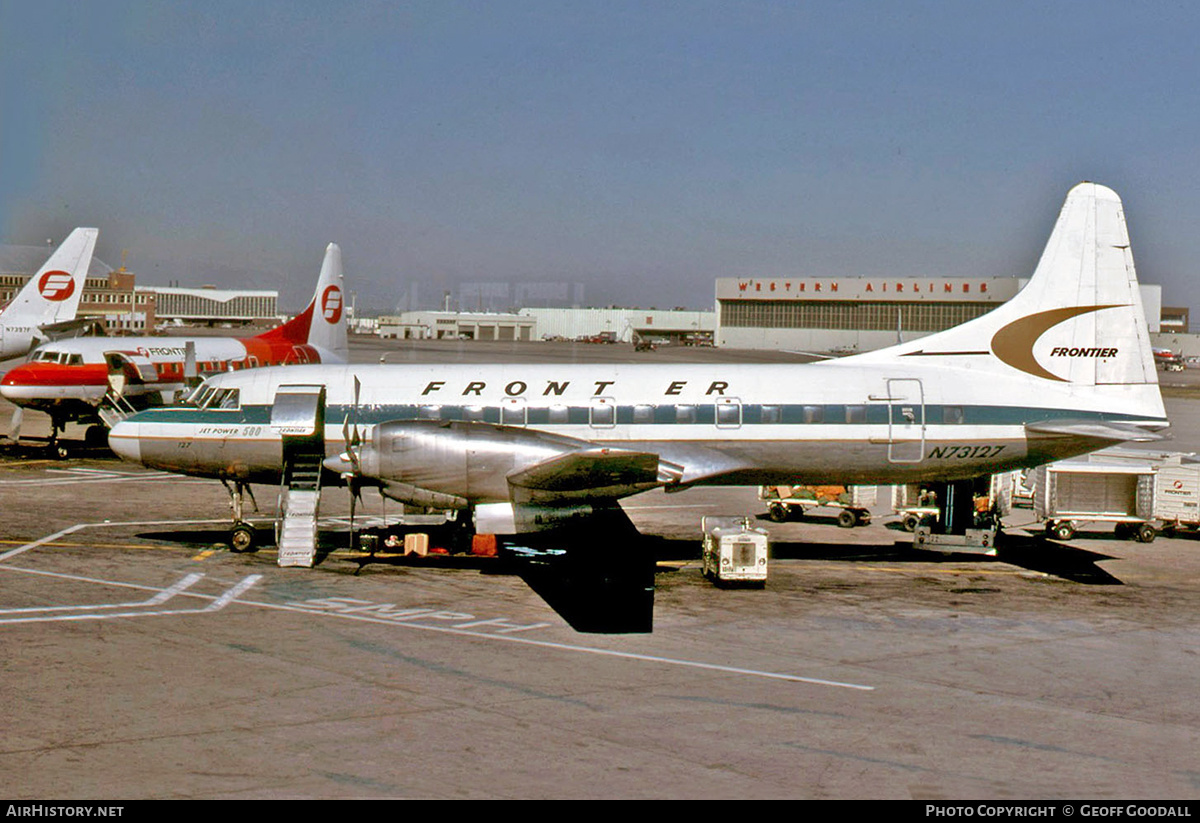 Aircraft Photo of N73127 | Convair 580 | Frontier Airlines | AirHistory.net #147248