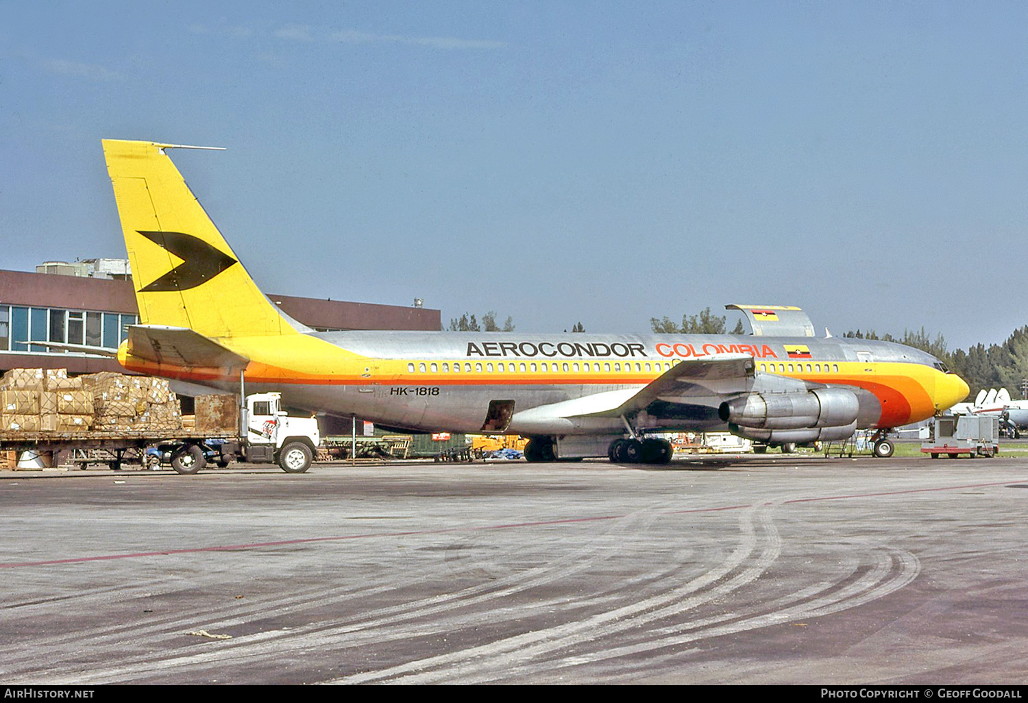 Aircraft Photo of HK-1818 | Boeing 707-123(B/F) | Aerocóndor | AirHistory.net #147260