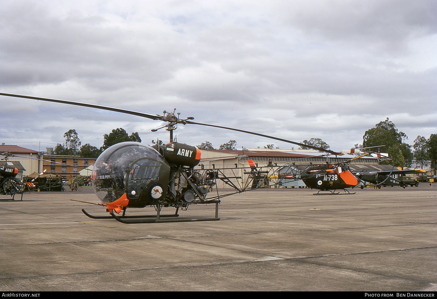 Aircraft Photo of A1-738 | Bell 47G-3B-1 Sioux | Australia - Army | AirHistory.net #147266