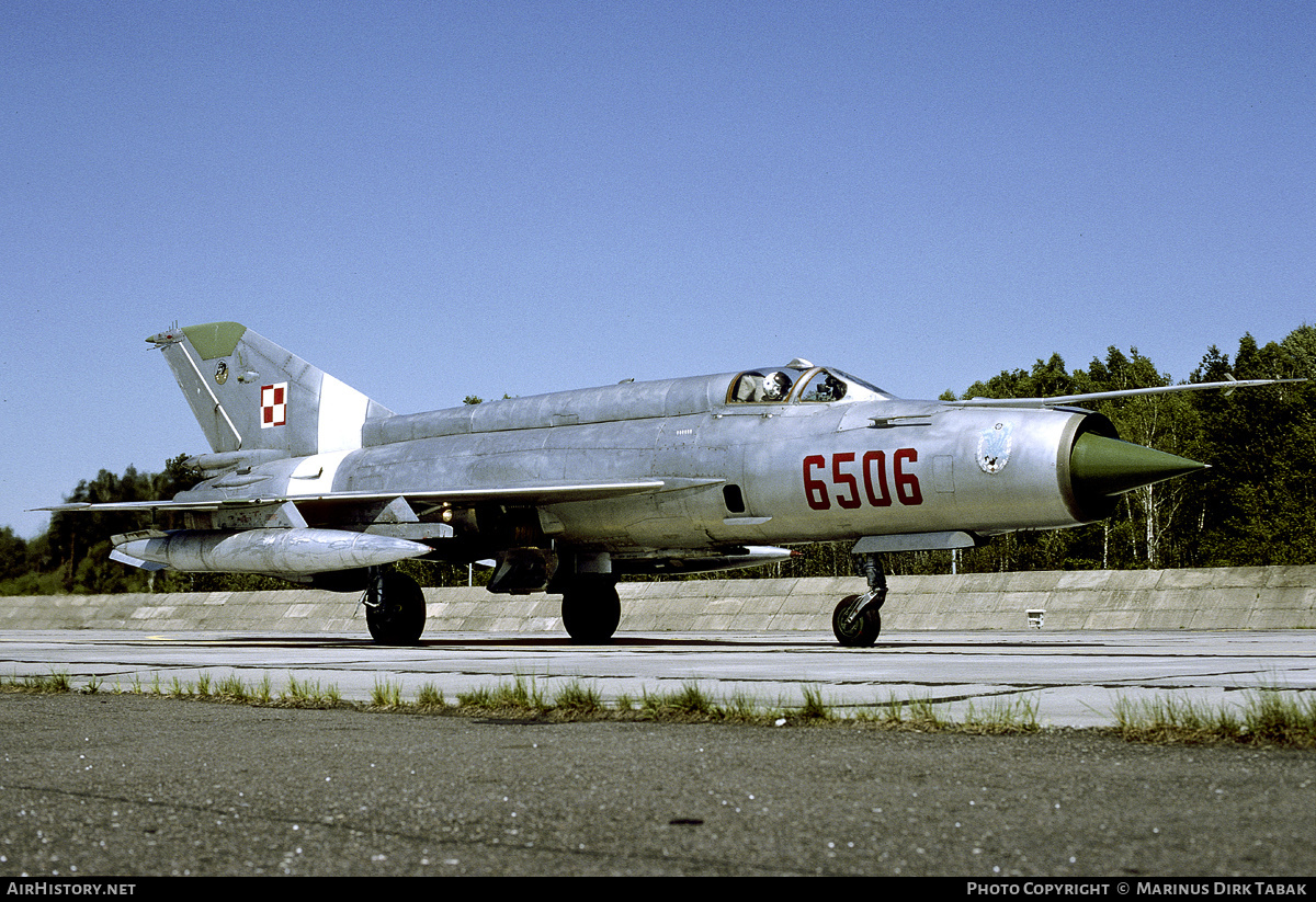 Aircraft Photo of 6506 | Mikoyan-Gurevich MiG-21MF | Poland - Air Force | AirHistory.net #147274