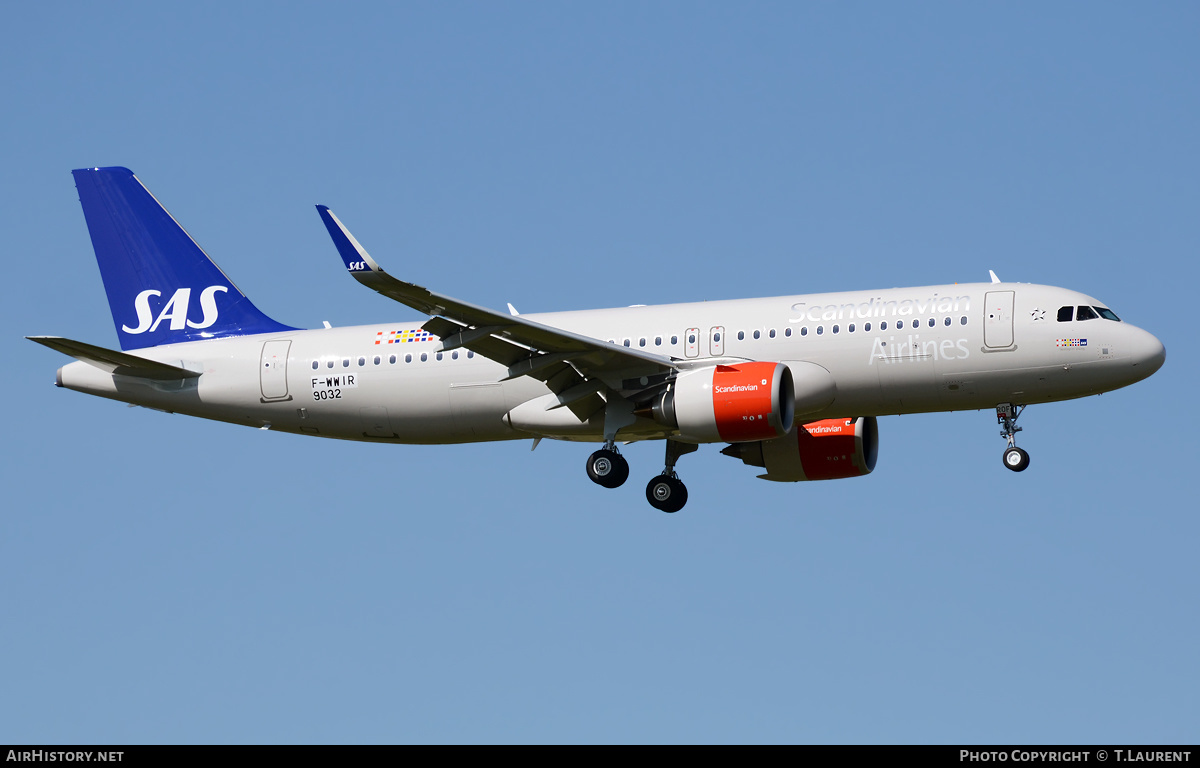 Aircraft Photo of F-WWIR | Airbus A320-251N | Scandinavian Airlines - SAS | AirHistory.net #147288