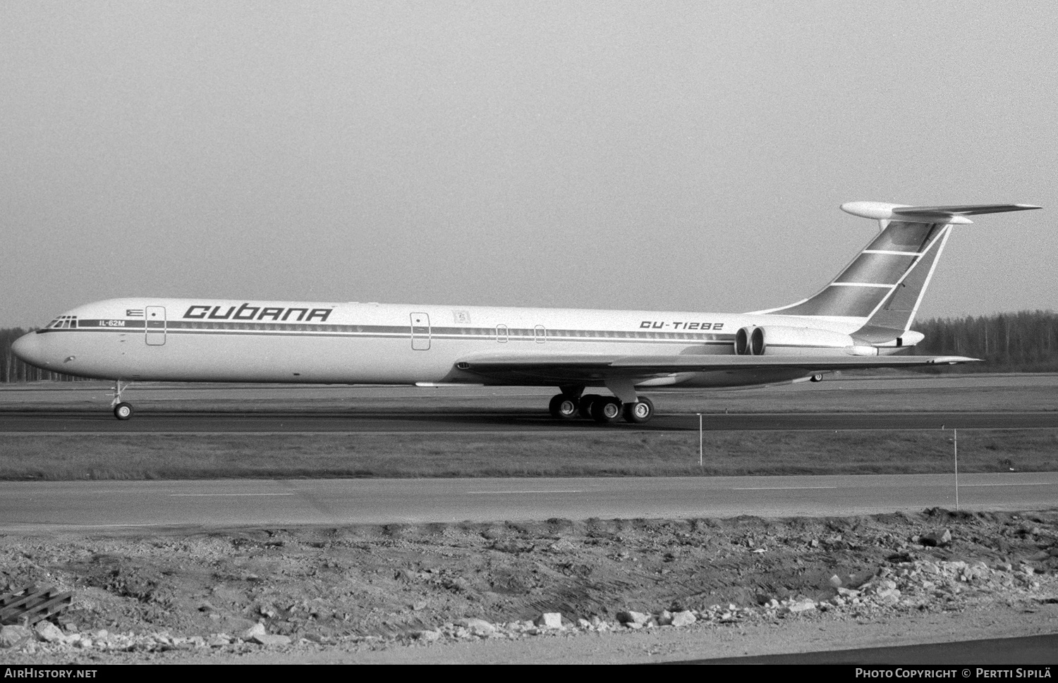 Aircraft Photo of CU-T1282 | Ilyushin Il-62M | Cubana | AirHistory.net #147298