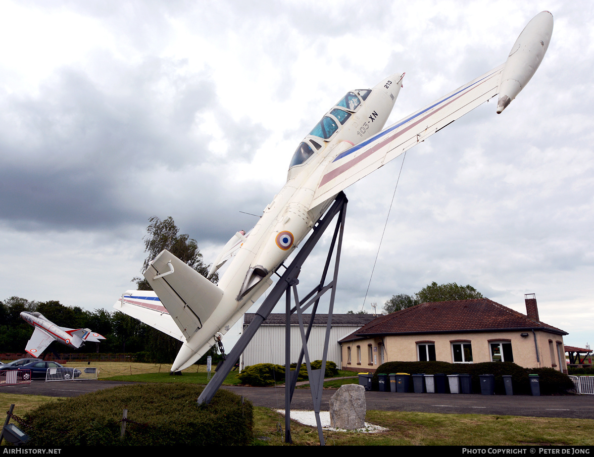 Aircraft Photo of 213 | Fouga CM-170R Magister | France - Air Force | AirHistory.net #147303