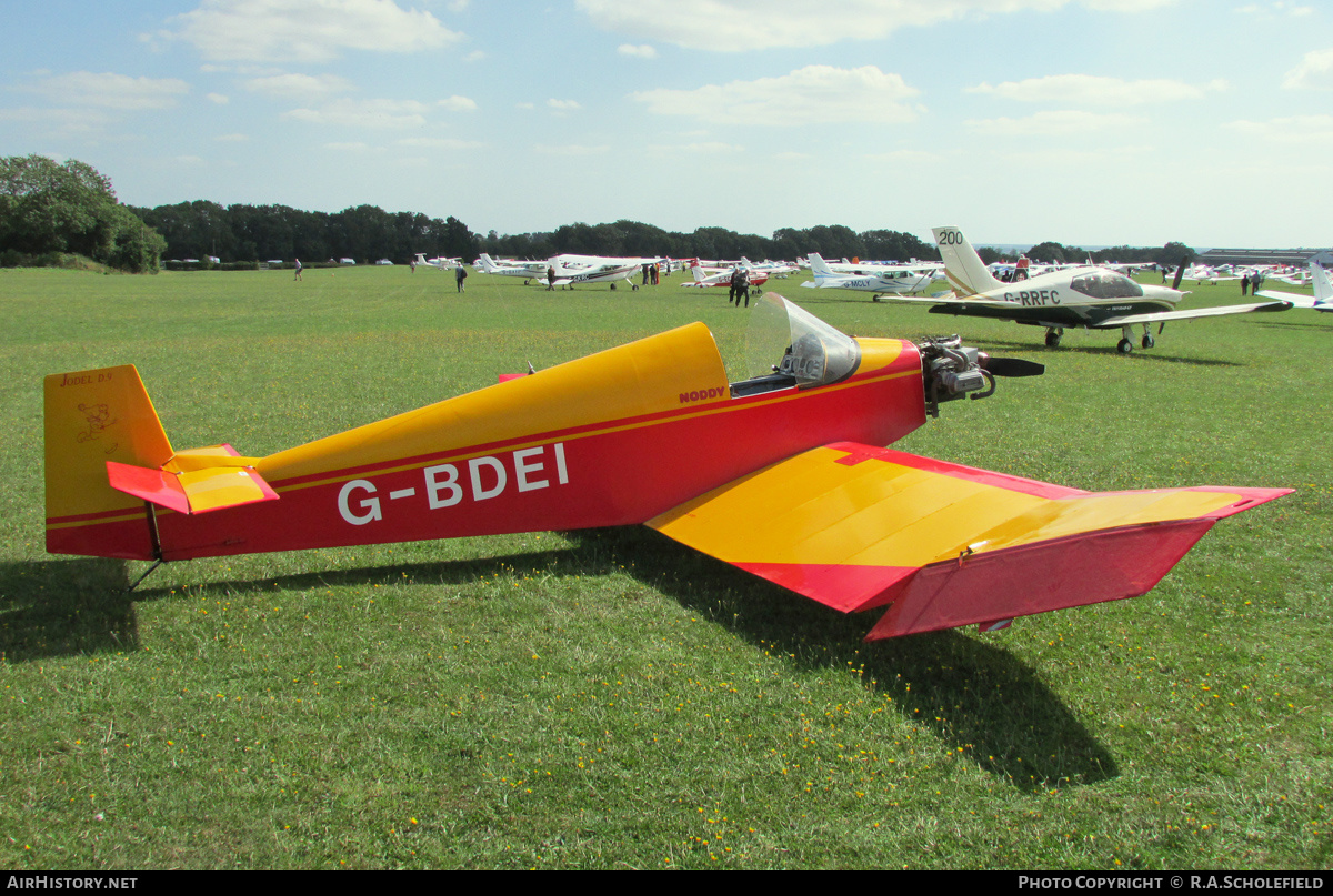 Aircraft Photo of G-BDEI | Jodel D-9 Bebe | AirHistory.net #147307