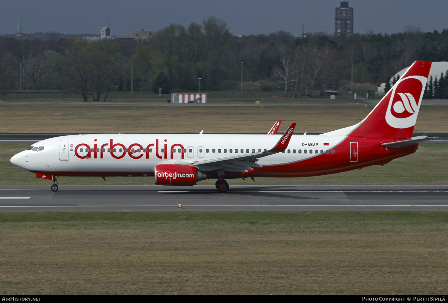 Aircraft Photo of D-ABAP | Boeing 737-86J | Air Berlin | AirHistory.net #147317