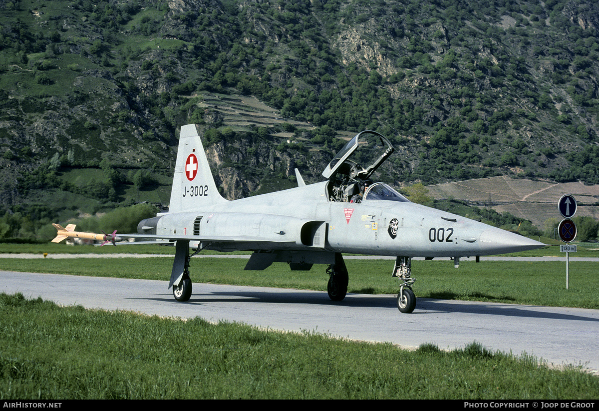 Aircraft Photo of J-3002 | Northrop F-5E Tiger II | Switzerland - Air Force | AirHistory.net #147319
