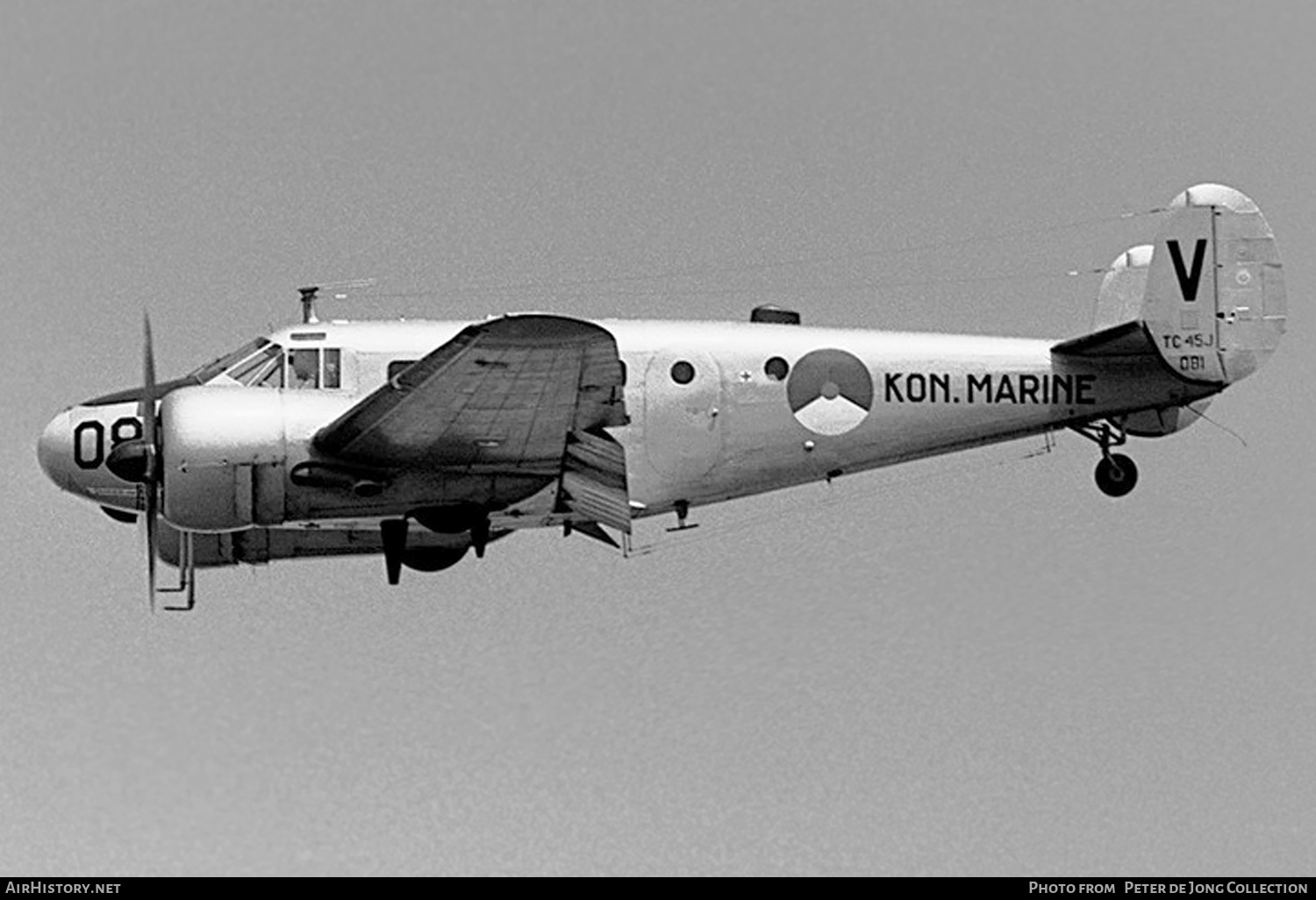 Aircraft Photo of 081 | Beech TC-45J Expeditor | Netherlands - Navy | AirHistory.net #147334