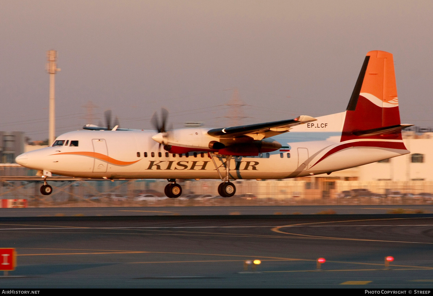 Aircraft Photo of EP-LCF | Fokker 50 | Kish Air | AirHistory.net #147338