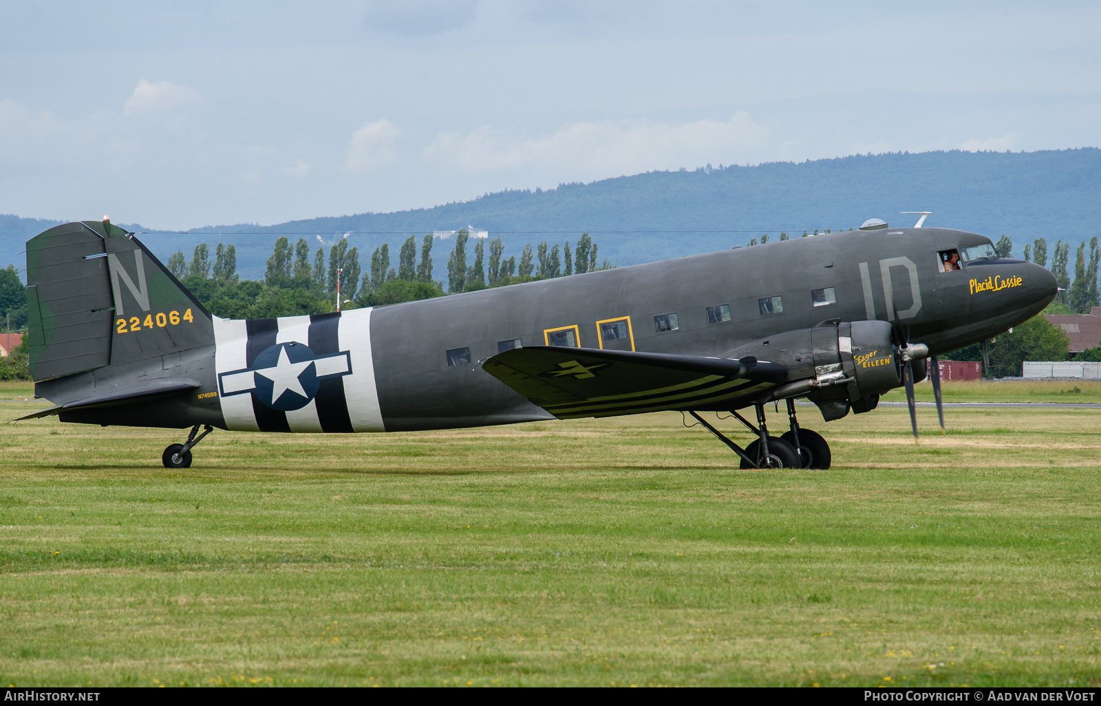 Aircraft Photo of N74589 / 224064 | Douglas C-47A Skytrain | USA - Air Force | AirHistory.net #147349