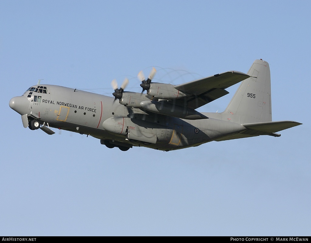 Aircraft Photo of 955 | Lockheed C-130H Hercules | Norway - Air Force | AirHistory.net #147358