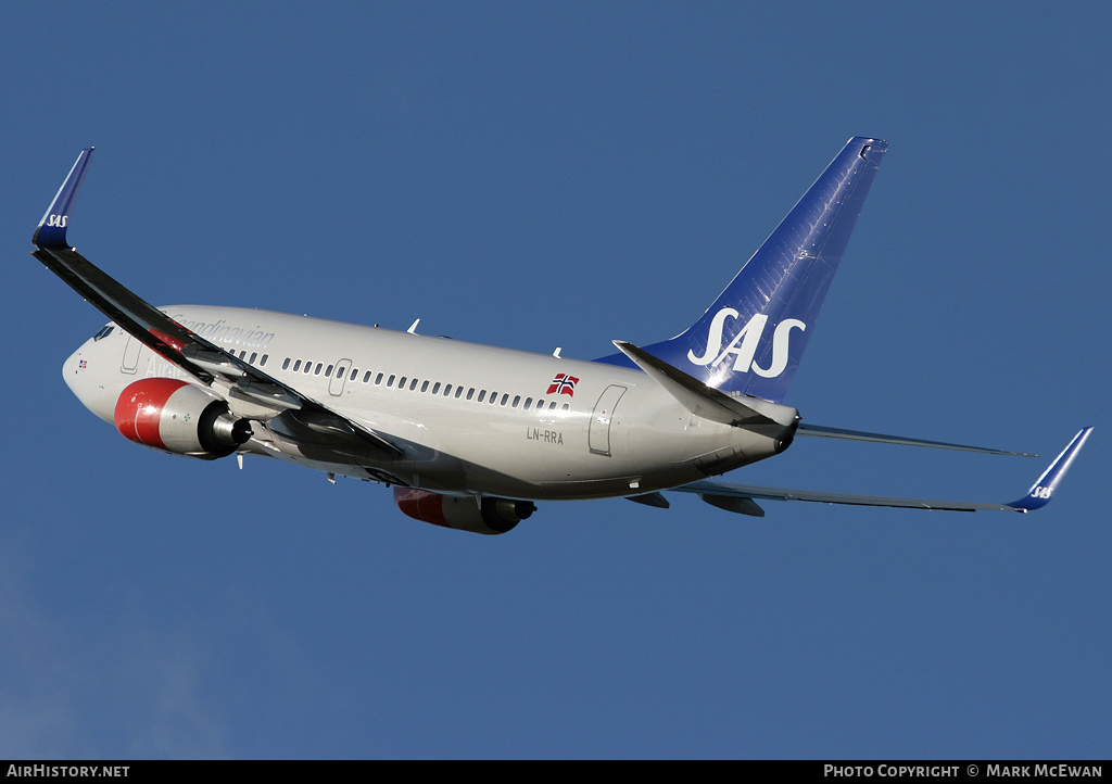 Aircraft Photo of LN-RRA | Boeing 737-783 | Scandinavian Airlines - SAS | AirHistory.net #147368