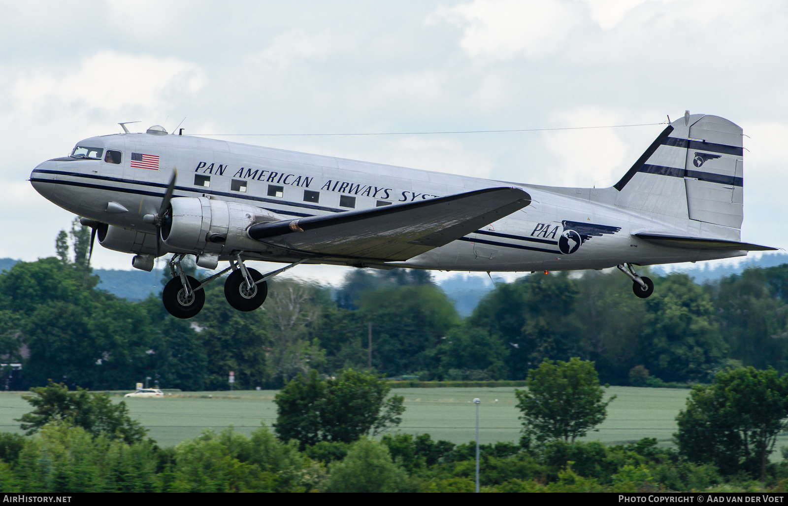 Aircraft Photo of N877MG | Douglas DC-3(C) | Pan American Airways System - PAA | AirHistory.net #147379