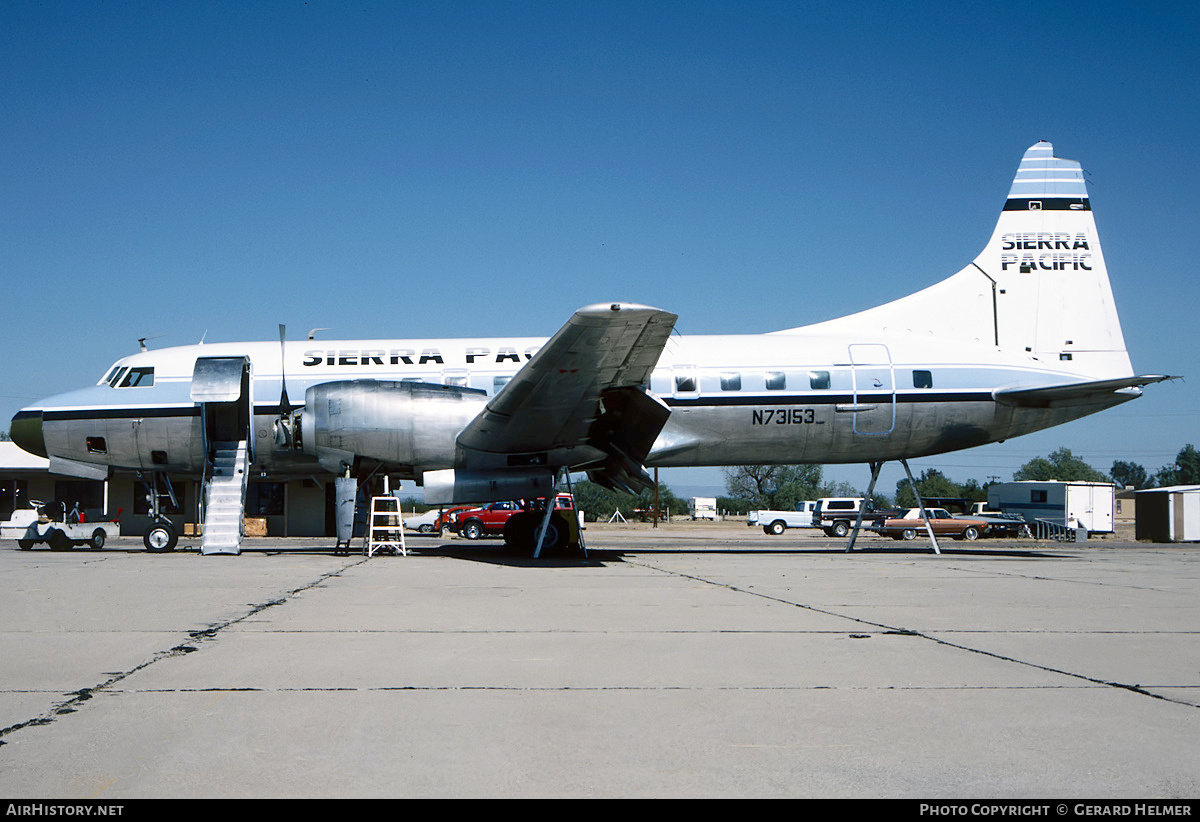 Aircraft Photo of N73153 | Convair 580 | Sierra Pacific Airlines | AirHistory.net #147388