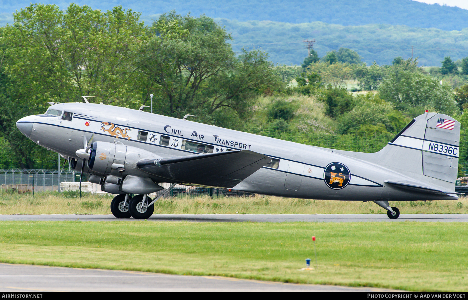 Aircraft Photo of N8336C | Douglas DC-3A | Civil Air Transport - CAT | AirHistory.net #147407