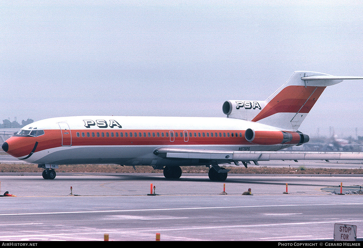Aircraft Photo of N976PS | Boeing 727-51 | PSA - Pacific Southwest Airlines | AirHistory.net #147410