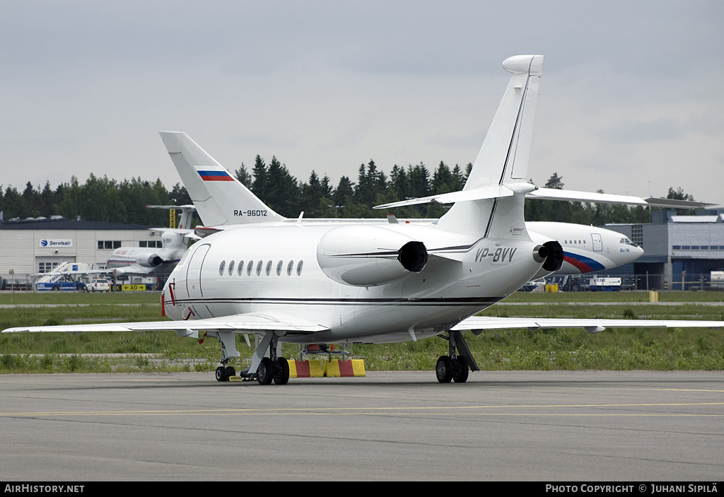 Aircraft Photo of VP-BVV | Dassault Falcon 2000EX | AirHistory.net #147413