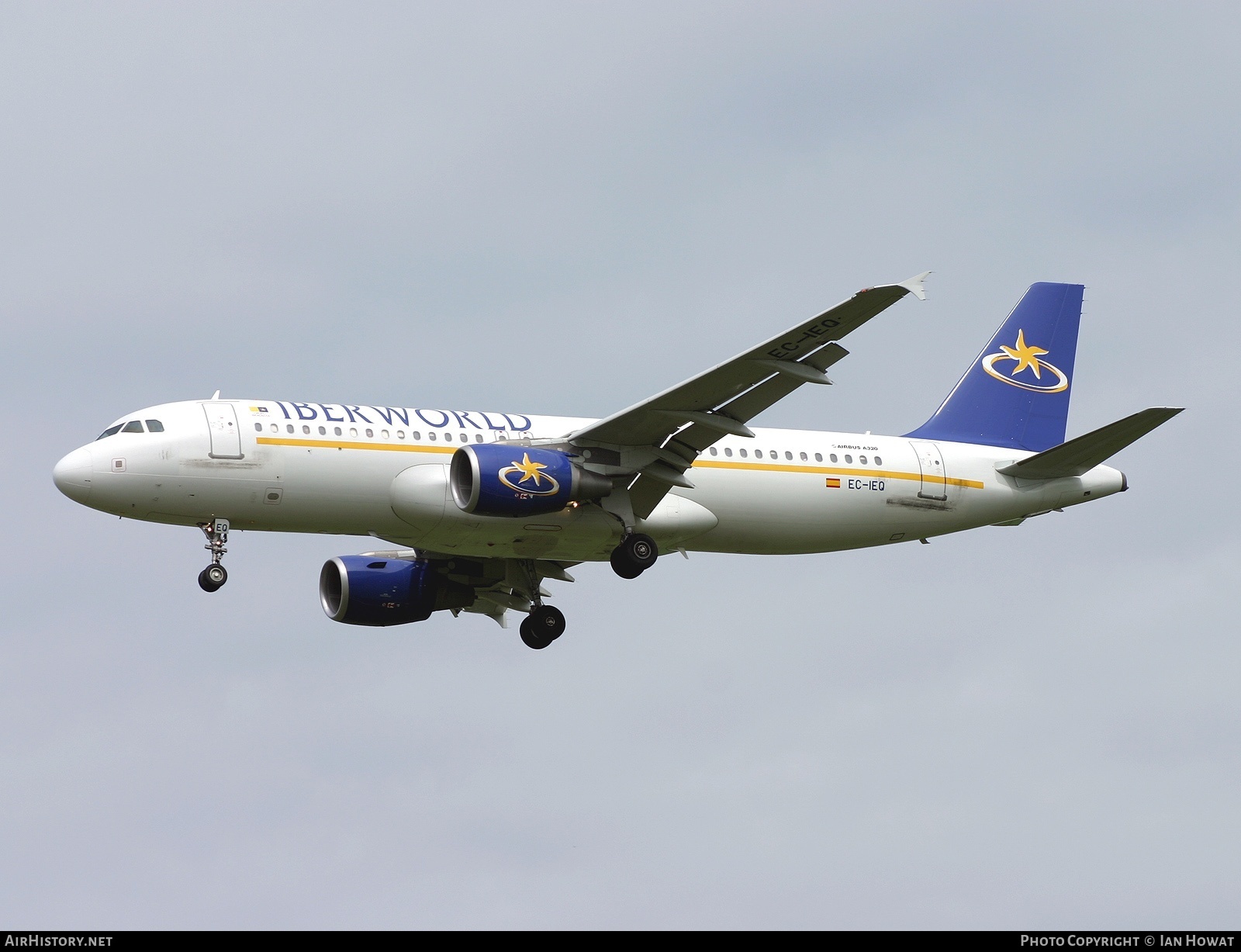 Aircraft Photo of EC-IEQ | Airbus A320-214 | Iberworld Airlines | AirHistory.net #147421