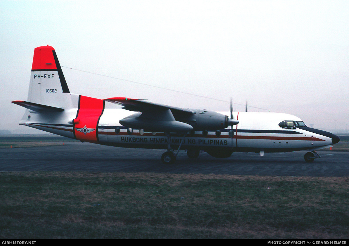 Aircraft Photo of PH-EXF | Fokker F27-200MAR Maritime | Philippines - Air Force | AirHistory.net #147443