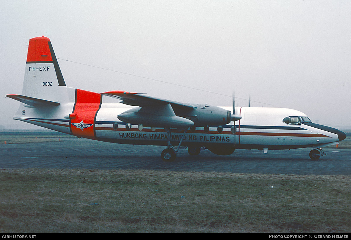 Aircraft Photo of PH-EXF | Fokker F27-200MAR Maritime | Philippines - Air Force | AirHistory.net #147443