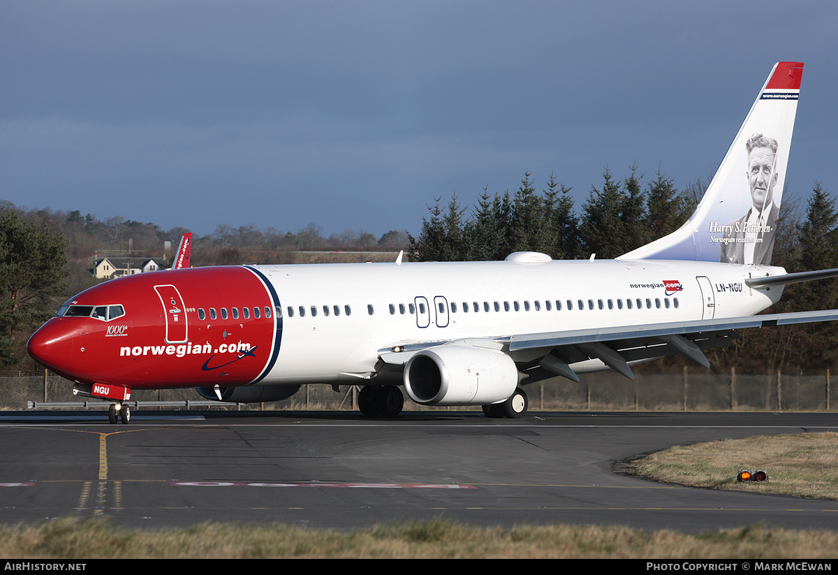 Aircraft Photo of LN-NGU | Boeing 737-8JP | Norwegian | AirHistory.net #147449