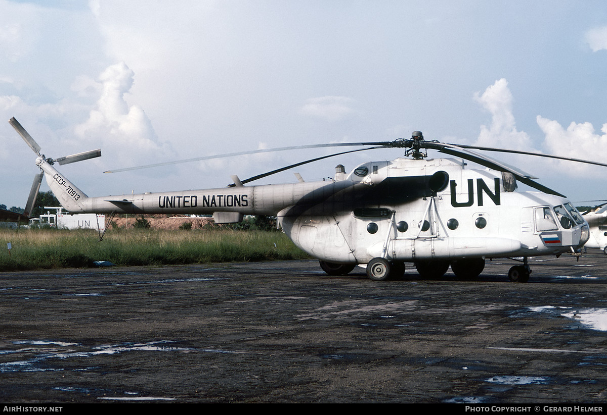 Aircraft Photo of CCCP-70913 | Mil Mi-8MTV-1 | United Nations | AirHistory.net #147453