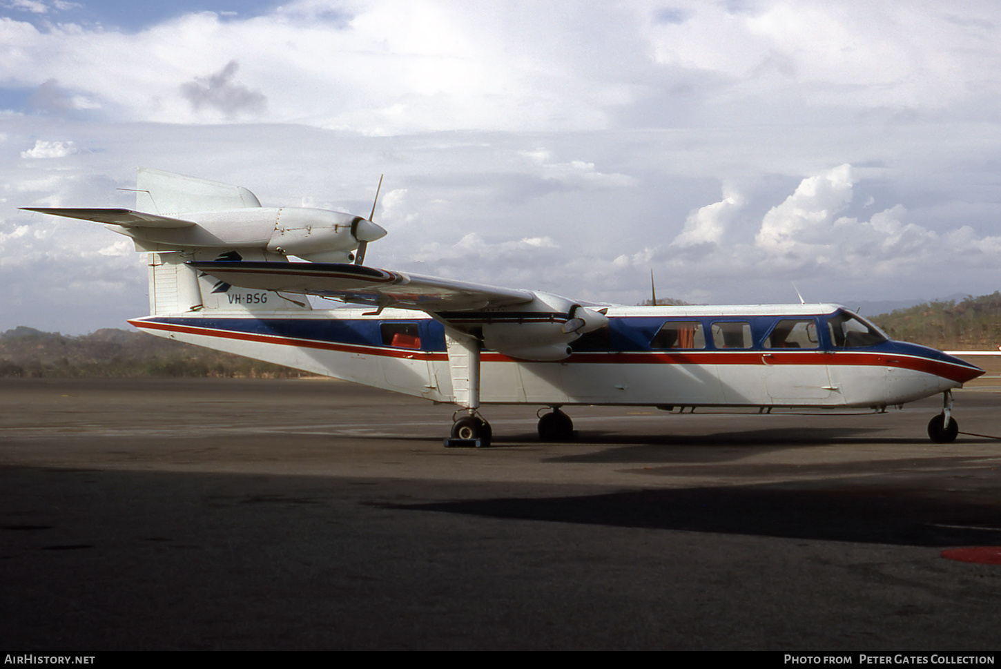 Aircraft Photo of VH-BSG | Britten-Norman BN-2A Mk.3 Trislander | FAST Hunter Shuttle - Falcon and Sopac Transport | AirHistory.net #147454