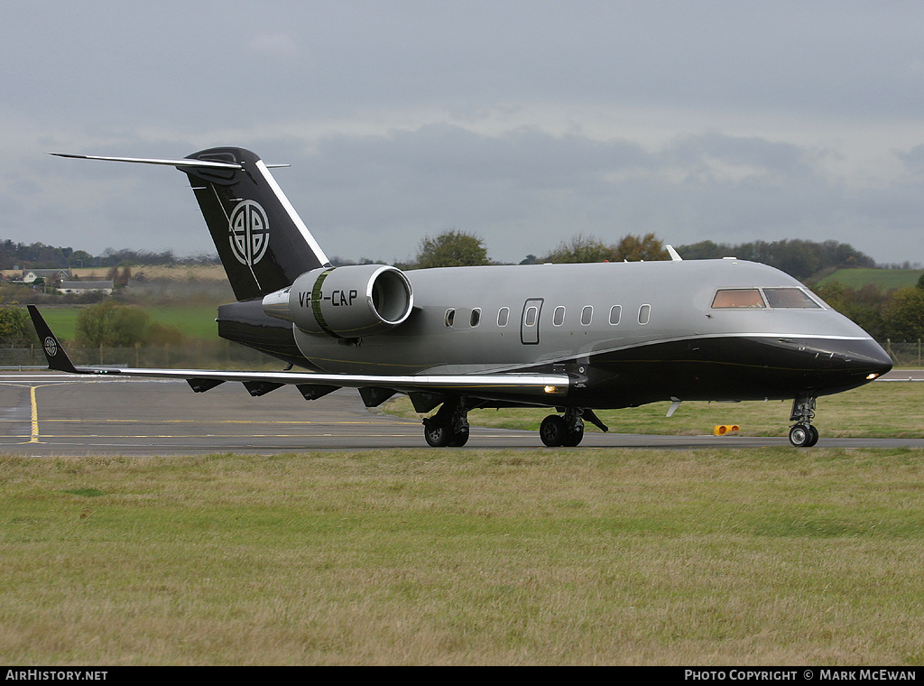 Aircraft Photo of VP-CAP | Bombardier Challenger 604 (CL-600-2B16) | AirHistory.net #147464