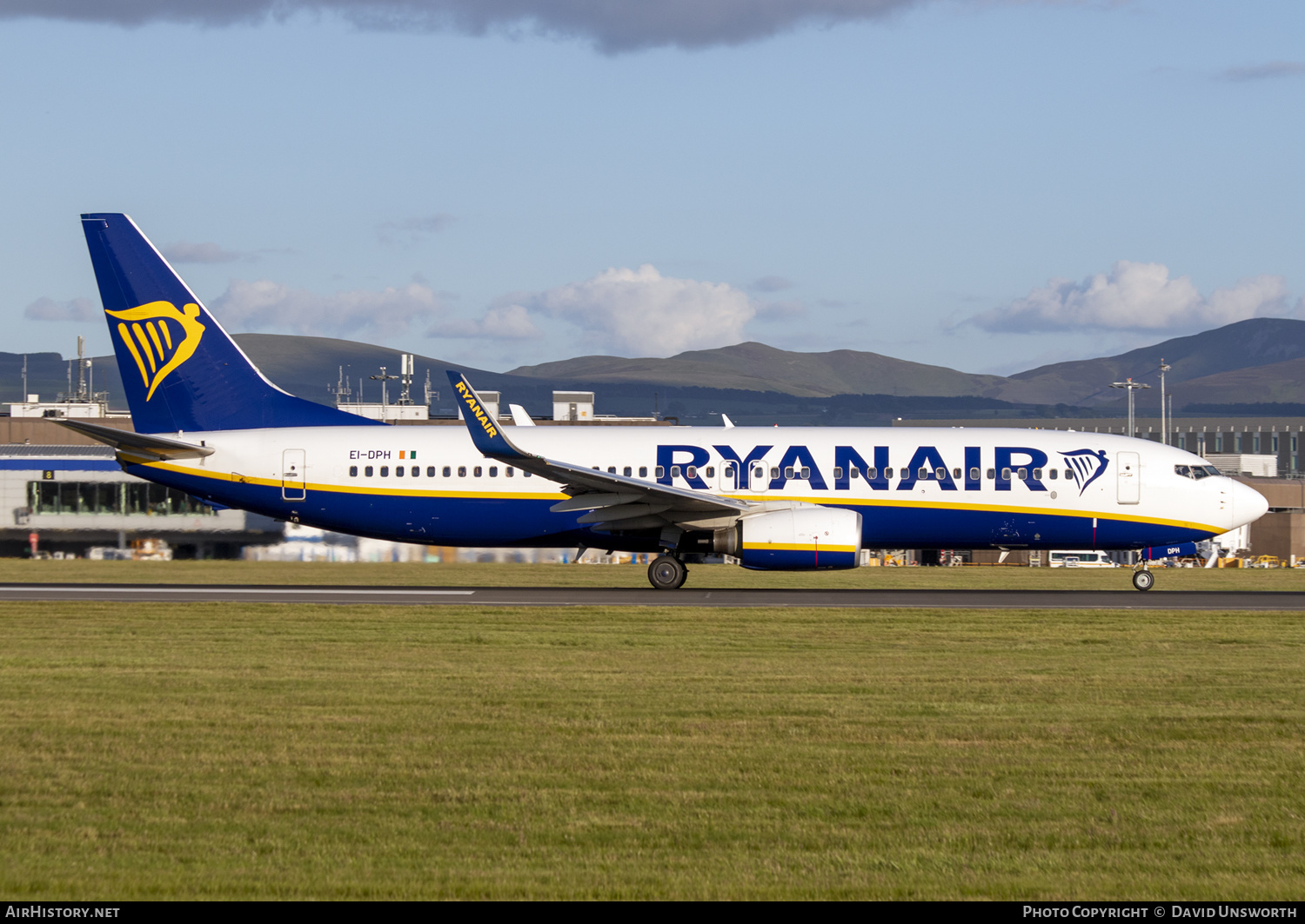 Aircraft Photo of EI-DPH | Boeing 737-8AS | Ryanair | AirHistory.net #147488