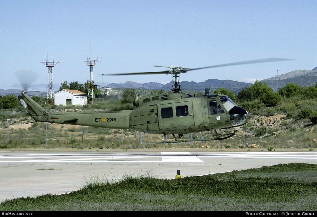 Aircraft Photo of HU10-66 | Bell UH-1H Iroquois | Spain - Army | AirHistory.net #147498