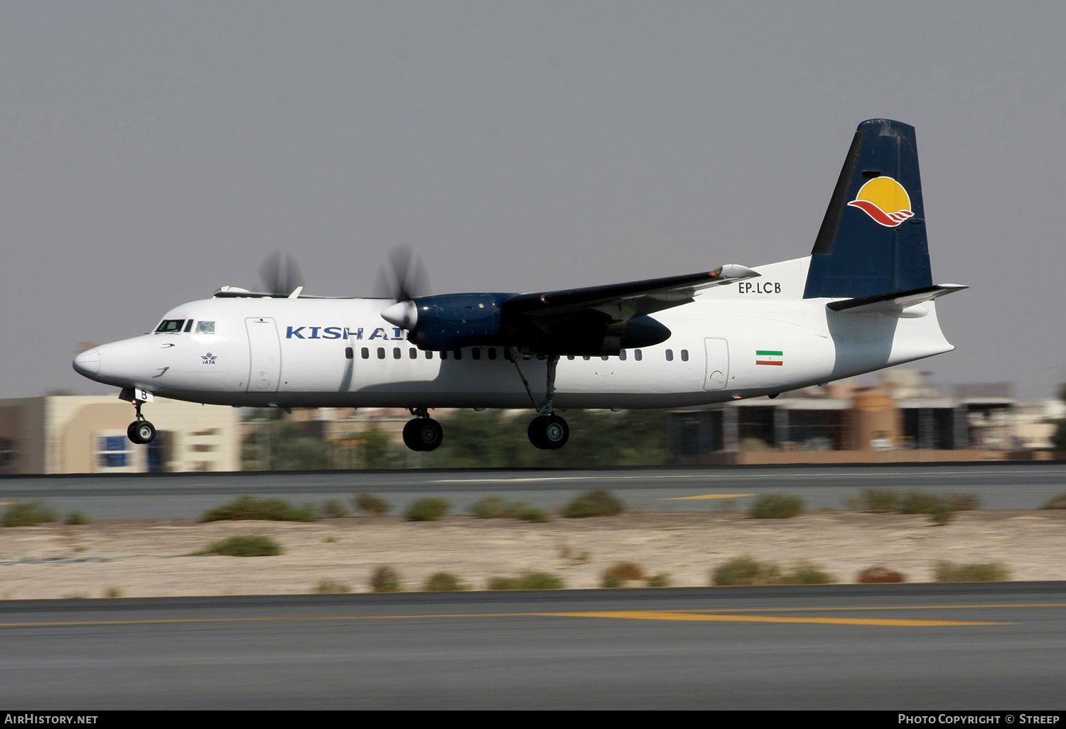 Aircraft Photo of EP-LCB | Fokker 50 | Kish Air | AirHistory.net #147508