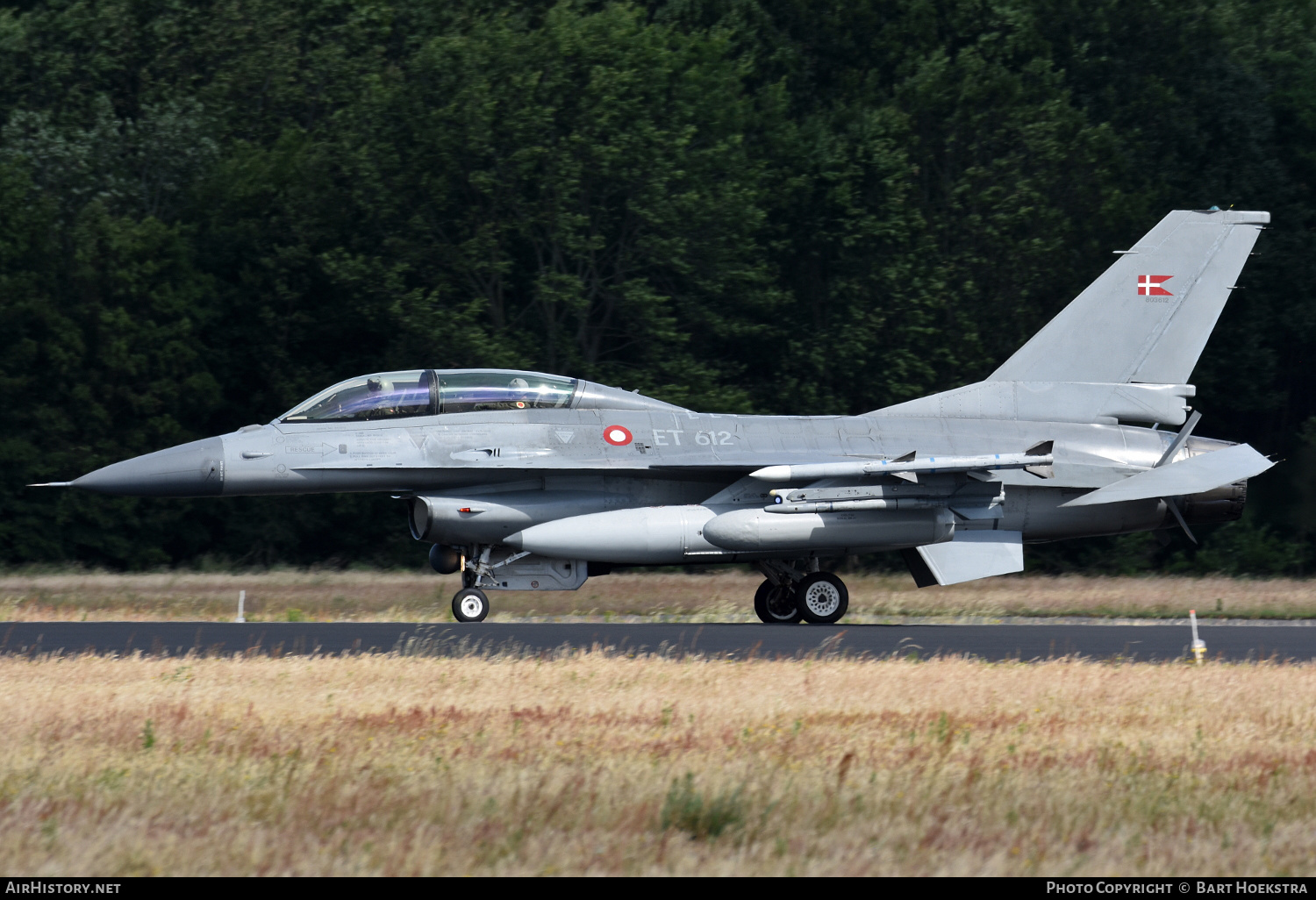 Aircraft Photo of ET-612 | General Dynamics F-16BM Fighting Falcon | Denmark - Air Force | AirHistory.net #147518