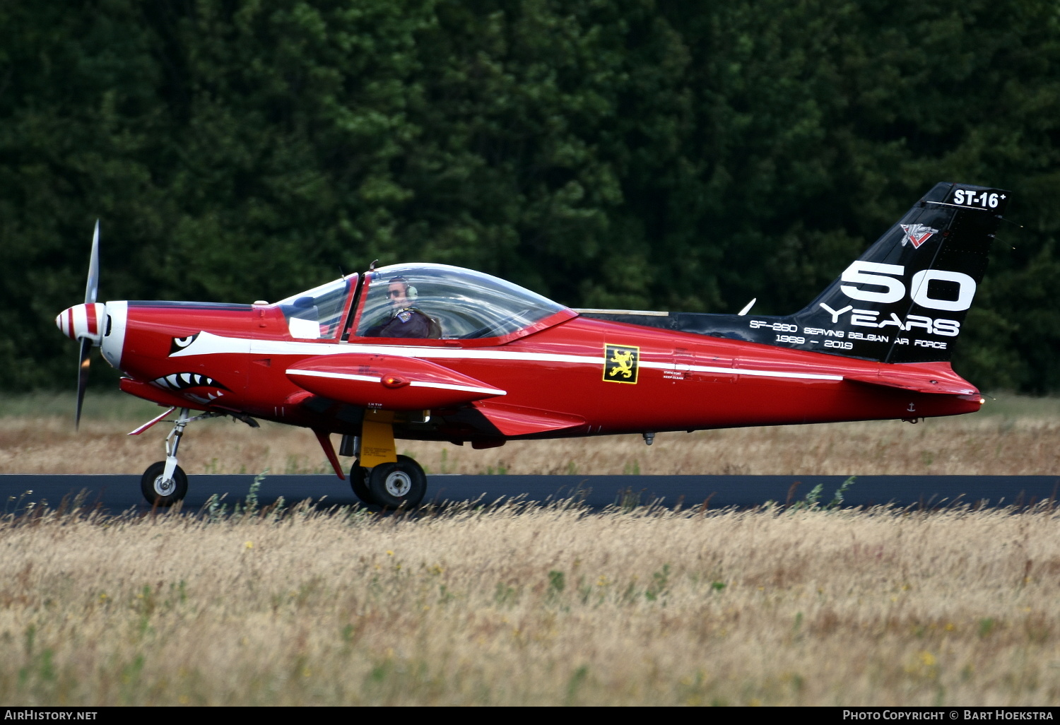 Aircraft Photo of ST-16 | SIAI-Marchetti SF-260M | Belgium - Air Force | AirHistory.net #147519