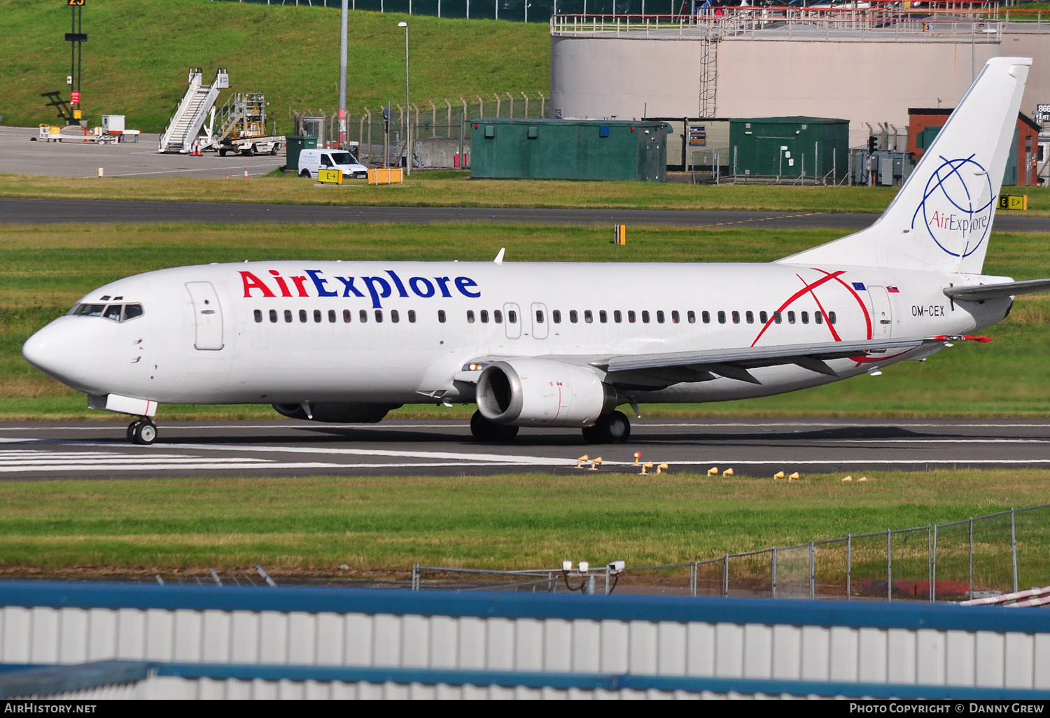 Aircraft Photo of OM-CEX | Boeing 737-436 | AirExplore - Axe | AirHistory.net #147575