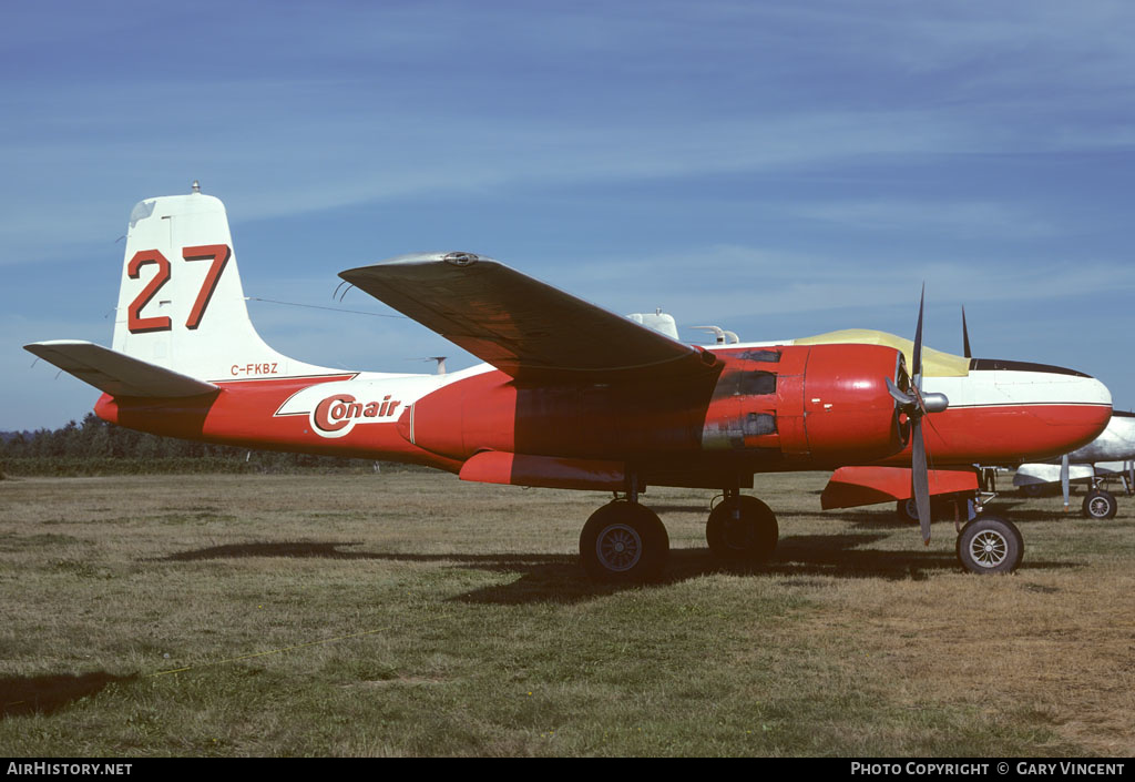 Aircraft Photo of C-FKBZ | Douglas B-26/AT Invader | Conair Aviation | AirHistory.net #147596