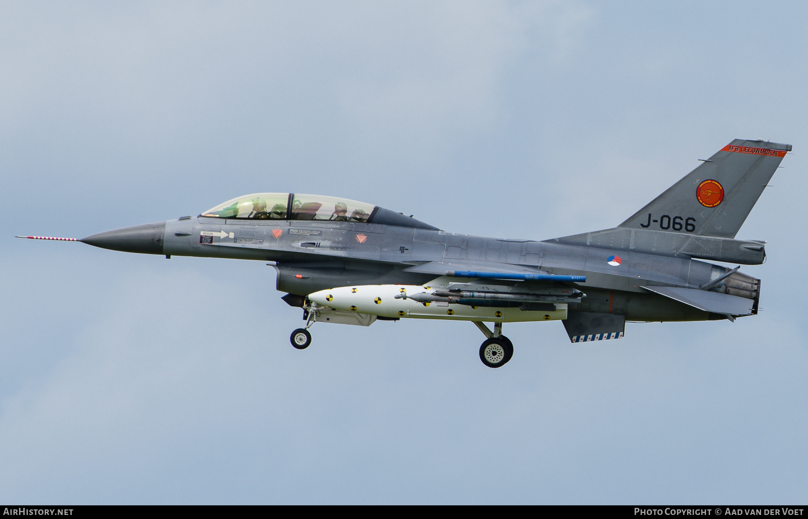 Aircraft Photo of J-066 | General Dynamics F-16BM Fighting Falcon | Netherlands - Air Force | AirHistory.net #147601
