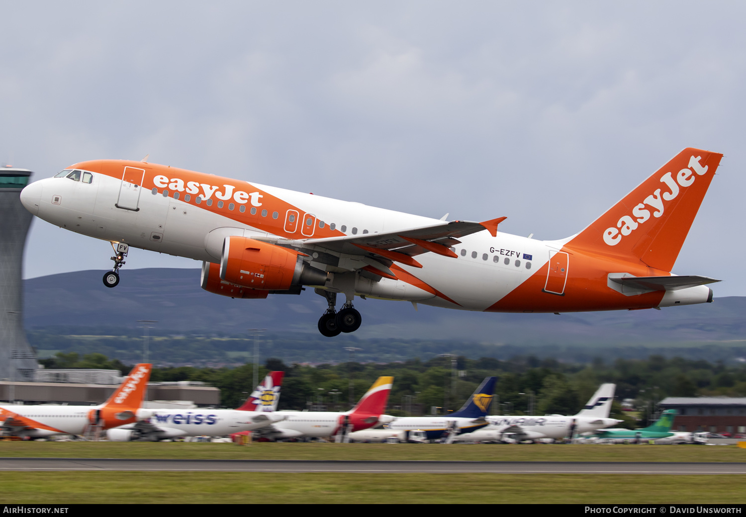 Aircraft Photo of G-EZFV | Airbus A319-111 | EasyJet | AirHistory.net #147603