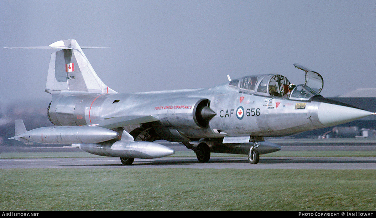 Aircraft Photo of 104656 | Lockheed CF-104D Starfighter Mk2 | Canada - Air Force | AirHistory.net #147622