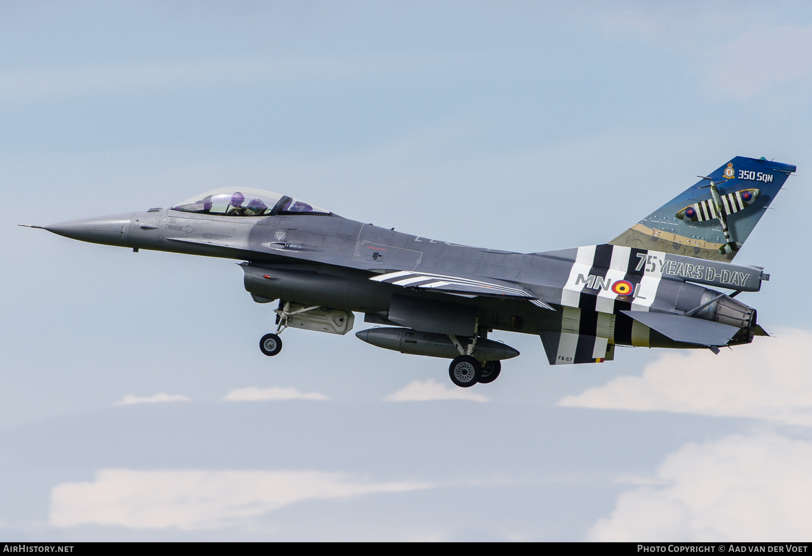 Aircraft Photo of FA-57 | General Dynamics F-16AM Fighting Falcon | Belgium - Air Force | AirHistory.net #147630